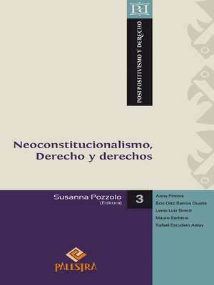 cover image of Neoconstitucionalismo, Derecho y derechos
